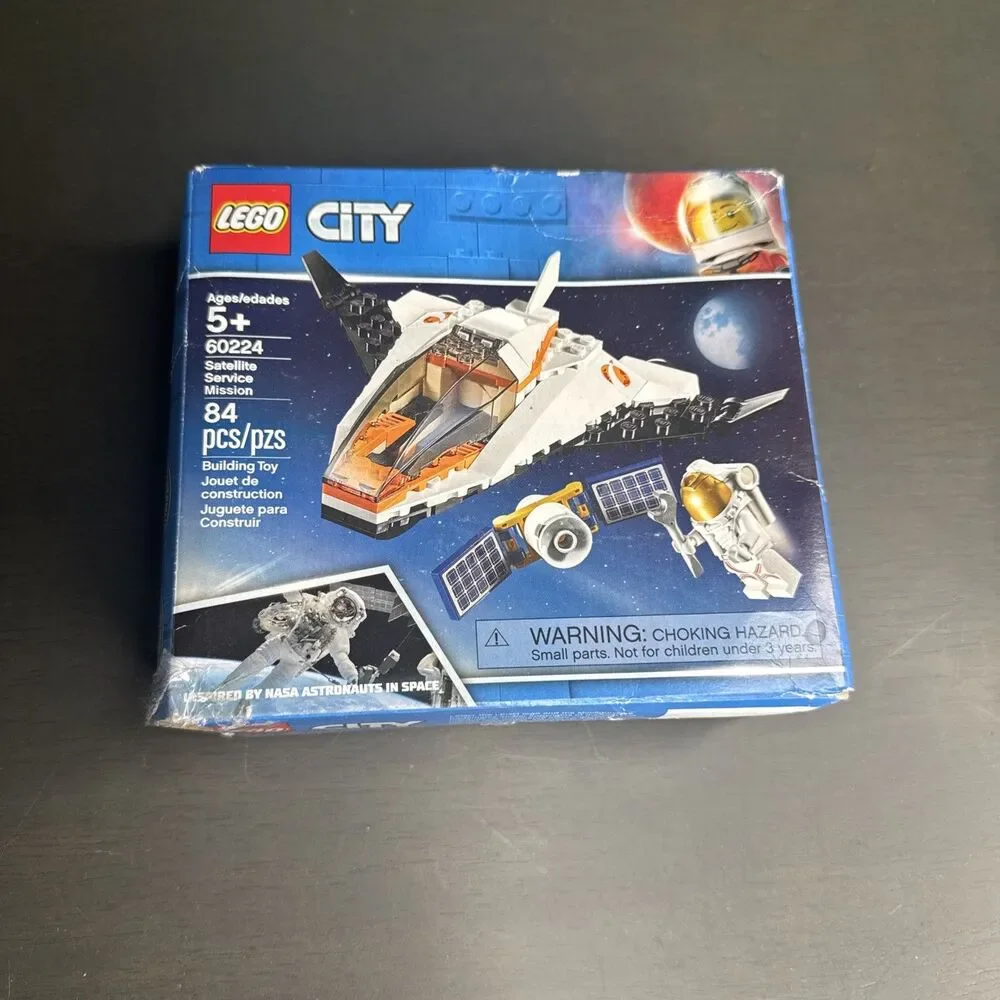 60224 Lego City Satellite Service Mission New Sealed Box Retired